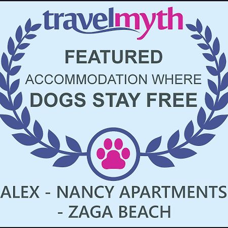 Alex - Nancy Apartments - Zaga Beach Koróni Eksteriør bilde