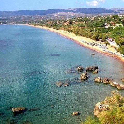 Alex - Nancy Apartments - Zaga Beach Koróni Eksteriør bilde