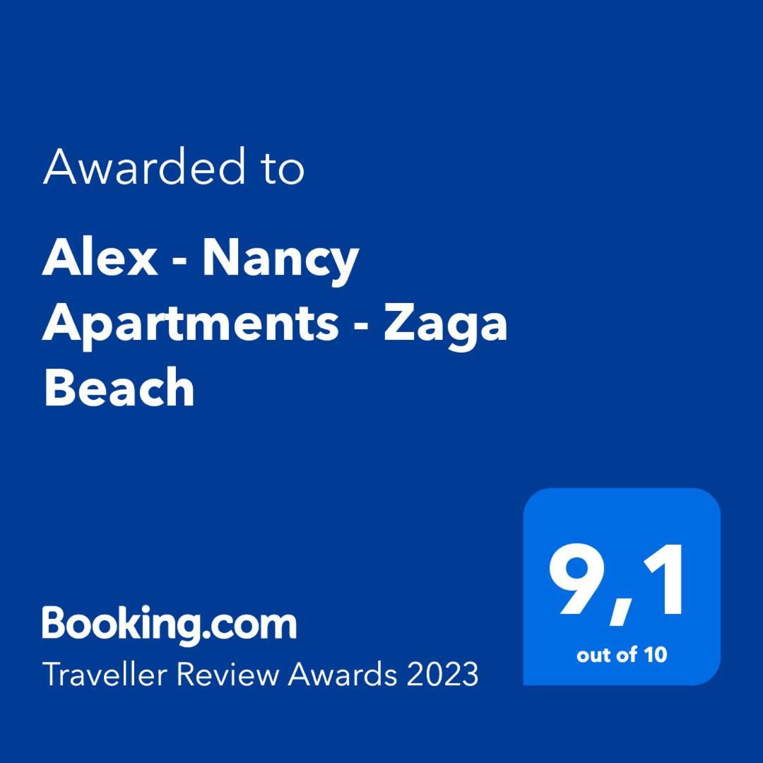 Alex - Nancy Apartments - Zaga Beach Koróni Eksteriør bilde