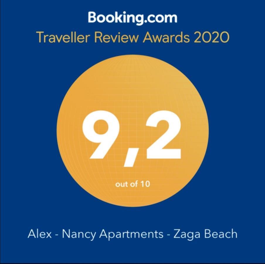 Alex - Nancy Apartments - Zaga Beach Koróni Eksteriør bilde